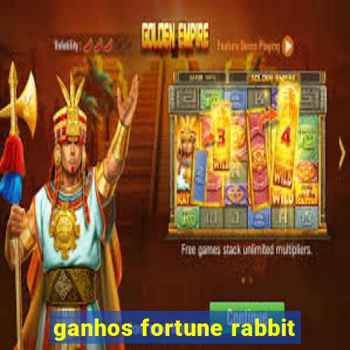 ganhos fortune rabbit